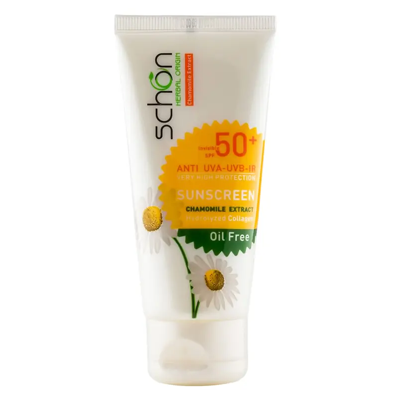 کرم ضد آفتاب فاقد رنگ و چربی شون +SPF50 مناسب پوست چرب - حجم 50 میلی لیتر