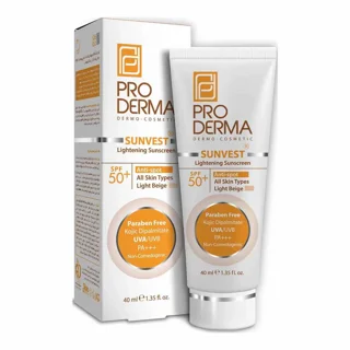 کرم ضد آفتاب فاقد چربی spf 50 مناسب پوست های چرب و جوشدار بژ روشن