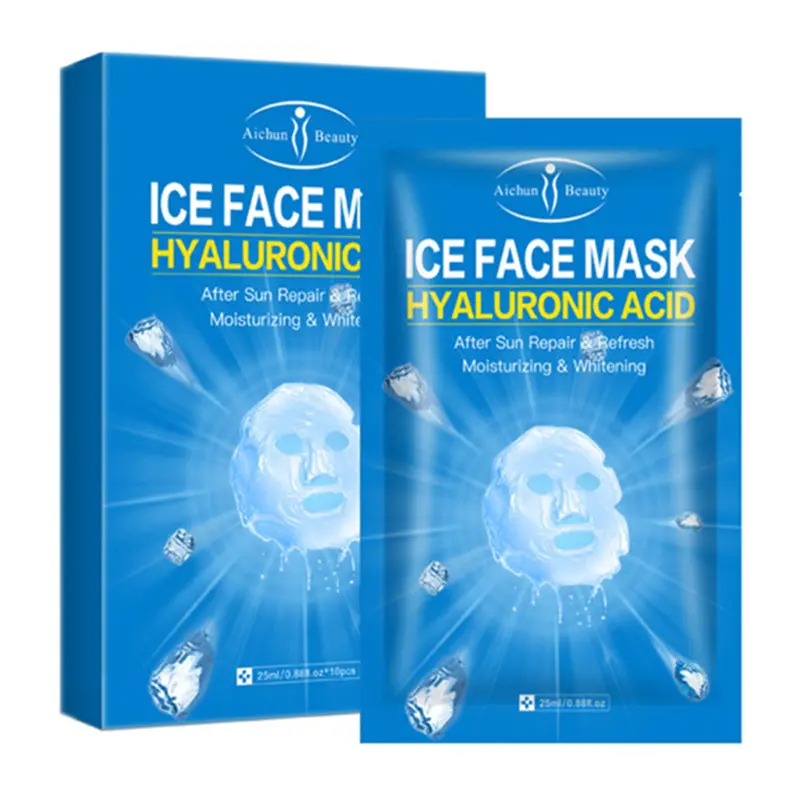 ماسک یخی هیالورونیک اسید ایچون بیوتی