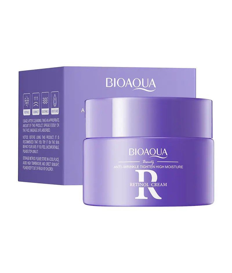 کرم ضد چین‌ و چروک و لیفت کننده پوست حاوی رتینول بیوآکوا – حجم 60 گرم
