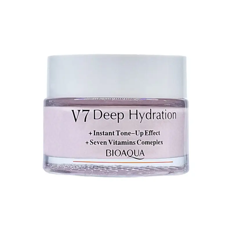 کرم ویتامینه روشن کننده و آبرسان بیوآکوا مدل V7 DEEP HYDRATION - حجم 50 گرم