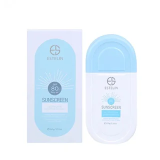 ضد آفتاب بدون رنگ استلین با spf80 مخصوص همه نوع پوست - حجم 100 میلی لیتر