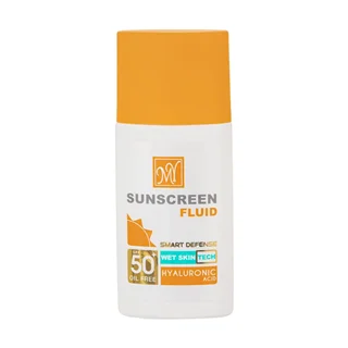 ضد آفتاب بی رنگ فلوئید مای مدل هیالورونیک اسید +SPF50 - حجم 50 میلی لیتر