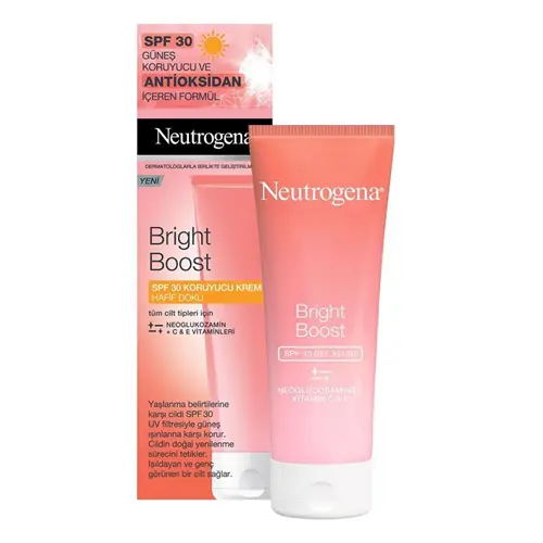 کرم ضد آفتاب نوتروژینا مدل Bright boost با spf 30 حجم 50 میلی لیتر